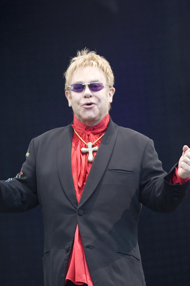 Elton John in 2008