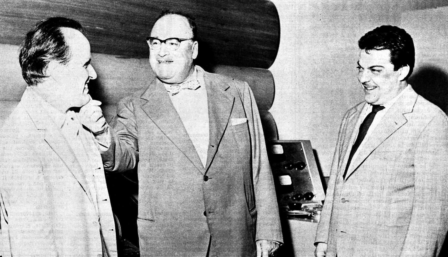 Nino Rota (left) in 1963