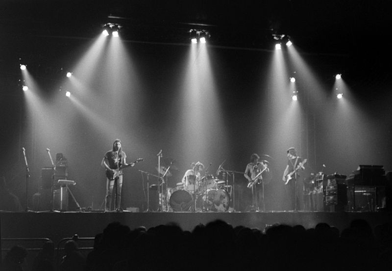 Pink Floyd en 1973 à Earls Court, Londres